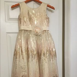 Little girls fancy formal dress